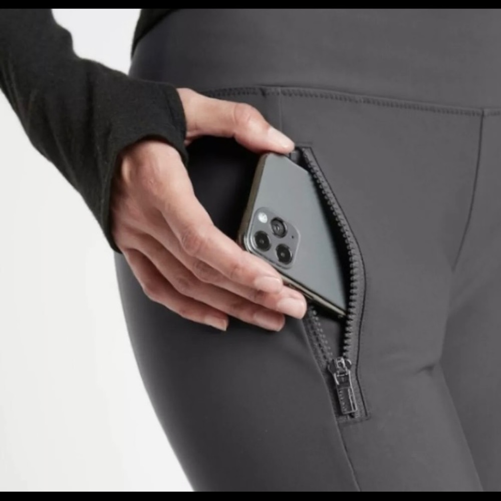 ATHLETA Womens Stellar Tight Legging Style 870815 Black - Picture 2 of 12